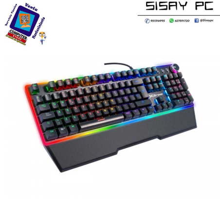 TECLADO DROXIO GAMING KOTAKA RGB+LED SWITCH AZUL
