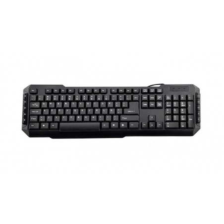 TECLADO 3GO DRILE NEGRO MULTIMEDIA USB