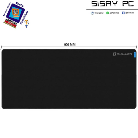 ALFOMBRILLA GAMING SHARKOON SGP1 XXL 900X400X2,5MM