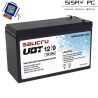 Batería Salicru UBT 12/9 compatible con SAI Salicru