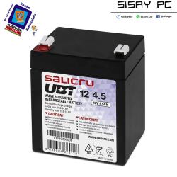 Batería Salicru UBT 12/4,5 compatible con SAI Salicru