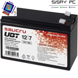 Batería Salicru UBT 12/7 V2 compatible con SAI Salicru