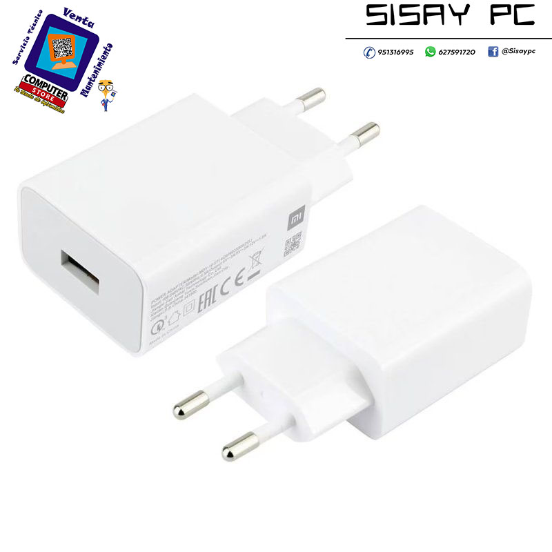 Cargador de Pared Xiaomi 22.5W Power Adapter Type-A/ 1xUSB-A/ 22.5W