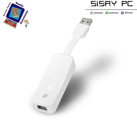 Adaptador USB 3.0 - RJ45 TP-Link UE300/ 1000Mbps