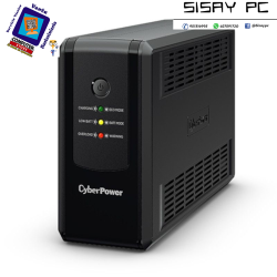 SAI Línea Interactiva Cyberpower UT650EG/ 650VA-360W/ 3 Salidas/ Formato Torre