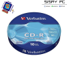 CD-R Verbatim Datalife 52X/ Tarrina-10uds