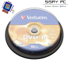 DVD-R Verbatim Advanced AZO 16X/ Tarrina-10uds