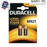 Pack de 2 Pilas 3LR50 Duracell MN21/ 12V/ Alcalinas