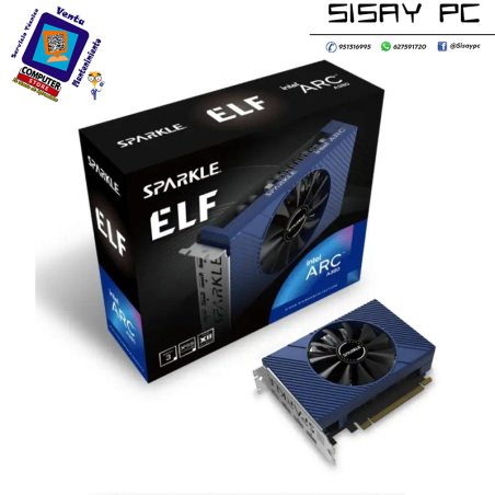 SVGA SPARKLE INTEL ARC A380 ELF 6GB GDDR6 1 FAN