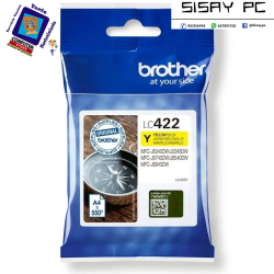 CARTUCHO BROTHER LC422 AMARILLO 550PAG