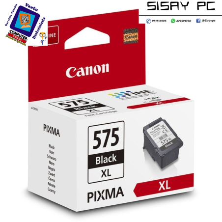 CARTUCHO TINTA CANON PG-575XL NEGRO