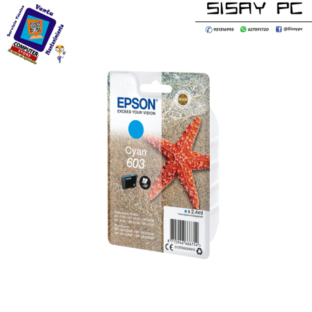 CARTUCHO EPSON T603 CIAN XP-2100-3100-4100