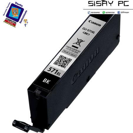 Tinta compatible CANON CLI571XL Negro