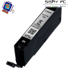 Tinta compatible CANON CLI571XL Negro