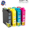 CARTUCHO COMPATIBLE EPSON STYLUS BX305-320-SX420-525 CIAN