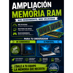 Ampliación de memoria RAM