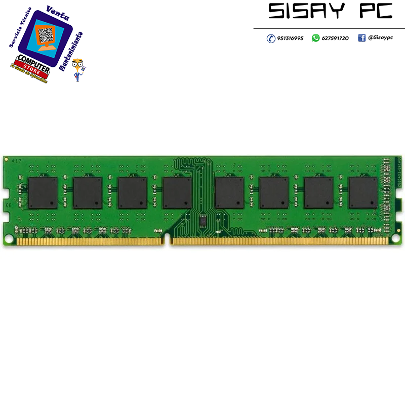 MEMORIA KINGSTON DDR3 8GB 1600MHZ CL11