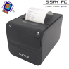 Impresora de Tickets Approx appPOS80AMUSE/ Térmica/ Ancho papel 80mm/ USB-RS232-Ethernet/ Negra