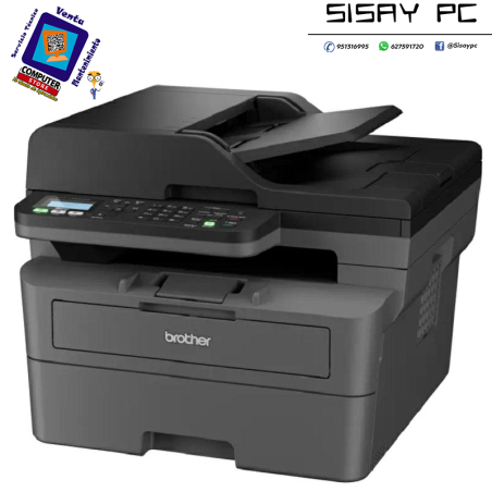 Impresora multifuncion Laser Brother MFC-L2800DW / A4 / Wifi / 32ppm / Fax / Duplex / ADF 50 Hojas / TN2510