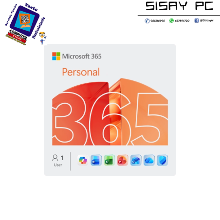 MICROSOFT OFFICE 365 PERSONAL 1 US