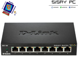 Switch D-Link DGS-108 8 Puertos/ RJ-45 10/100/1000