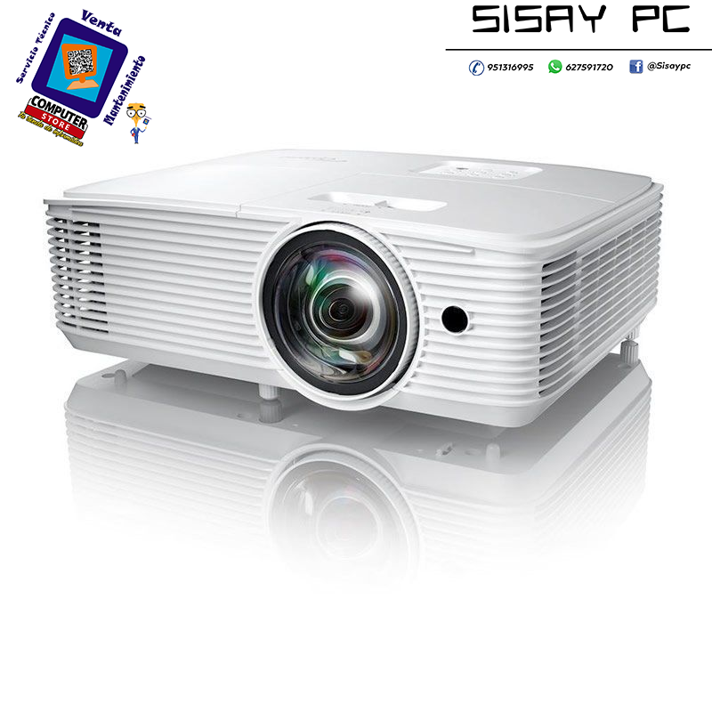 Proyector Optoma X309ST/ 3700 Lúmenes/ XGA/ HDMI-VGA/ Blanco