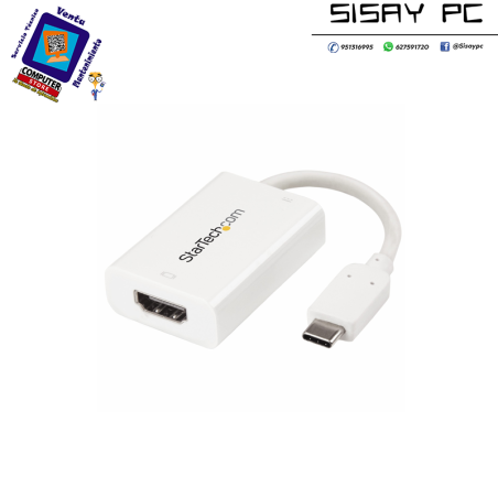 STARTECH ADAPTADOR VIDEO USB-C 3.1 TYPE-C A HDMI