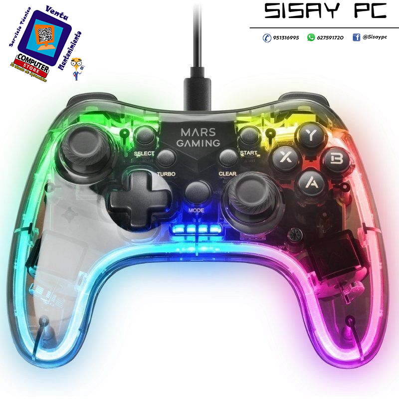 GAMEPAD / MANDO MARS GAMING MGP-C