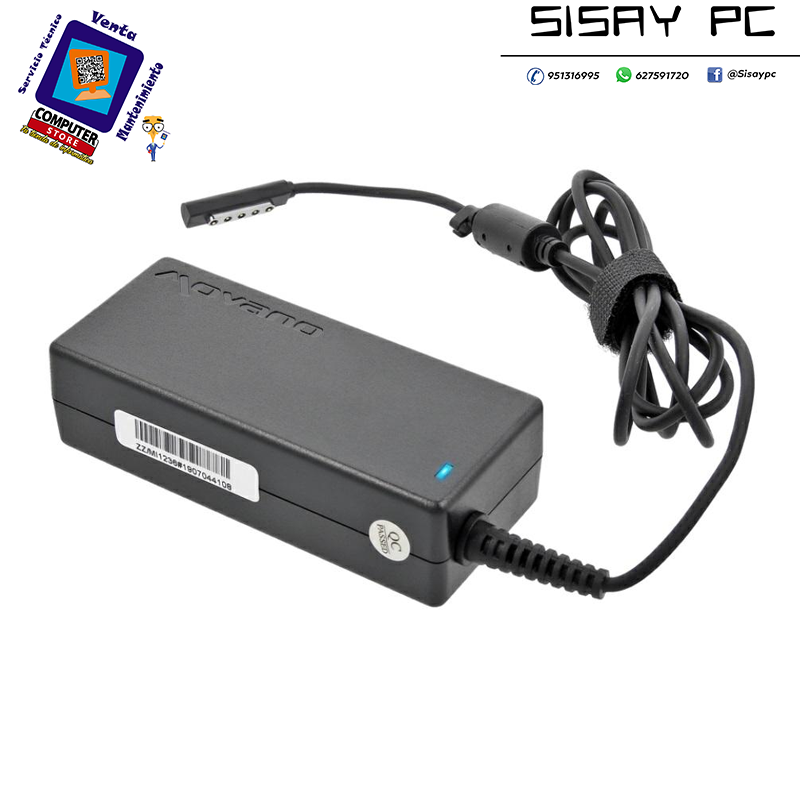 CARGADOR PARA PORTÁTIL MICROSOFT SURFACE PRO 12V 3.6A