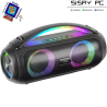 Altavoz con Bluetooth Mars Gaming MS-PULSE/ 50W RMS/ 2.0/ Negro