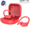 Auriculares Deportivos Bluetooth Daewoo DW2025 con estuche de carga/ Autonomía 5h/ Rojos
