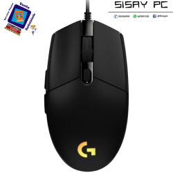 Ratón Gaming Logitech G203 Lightsync/ Hasta 8000 DPI/ Negro