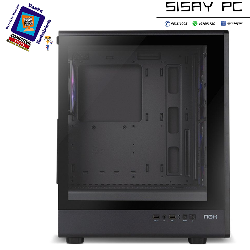 Caja Gaming Semitorre Nox Infinity IOTA
