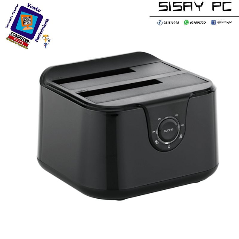 Conceptronic DDE02B Base Dock USB 3.0 para Discos 2.5/3.5""