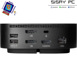 Docking USB Tipo-C HP G5/ 4xUSB/ 1xUSB Tipo-C PD/ 1xHDMI 4K/ 1xRJ45/ 2xDisplayPort