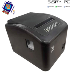 Impresora de Tickets 10POS RP-12N/ Térmica/ Ancho papel 80mm/ USB-RS232-Ethernet-RJ11/ Negra
