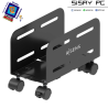 Soporte CPU con Ruedas para PC Aisens MPC06-207 para PC/ hasta 10kg