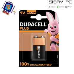 Pila Duracell Plus MN1604/ 9V/ Alcalina
