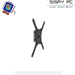 Soporte De Pared Orientable Equip Para Pantalla De 13" - 55" Inclinable -14º +5º Max 30kgs Vesa Max 400x400 650405