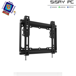 Soporte De Pared Orientable Equip Para Pantalla De 23"- 43" Slim Inclinable 0º-8º Max 35 Kgs Vesa Max. 200x200