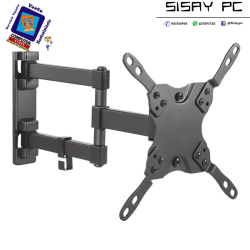 Soporte de Pared Extensible/ Giratorio/ Inclinable/ Nivelable Aisens WT42TSLE-011 para TV de 13-42"/ hasta 20kg
