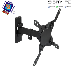 Soporte de Pared Giratorio/ Inclinable/ Nivelable TooQ LP2042TNL-B para TV de 13-42"/ hasta 20kg