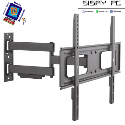 Soporte de Pared Giratorio/ Inclinable/ Nivelable Aisens WT70TSLE-025 para TV de 37-70"/ hasta 50kg