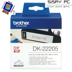 Rollo de Papel Continuo Original Brother DK-22205