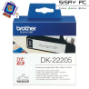 Rollo de Papel Continuo Original Brother DK-22205