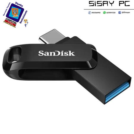 Pendrive 128GB SanDisk Ultra Dual Drive Go/ USB 3.1 Tipo-C/ USB