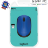 Ratón Inalámbrico Logitech M330 Silent Plus/ Hasta 1000 DPI/ Azul