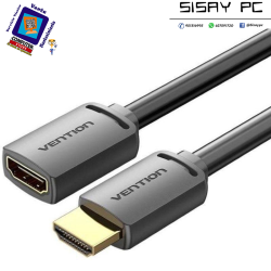 Cable Alargador HDMI 4K Vention AHCBJ/ HDMI Macho - HDMI Hembra/ 5m/ Negro