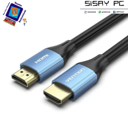 Cable HDMI 2.0 4K Vention ALHSN/ HDMI Macho - HDMI Macho/ 15m/ Azul