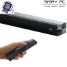 Barra de Sonido con Bluetooth Xiaomi Soundbar Pro 2.0ch/ 84W/ 2.0/ Negra